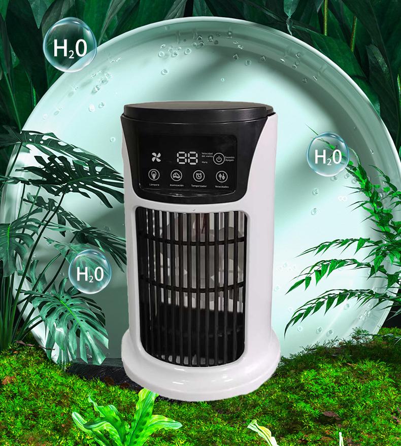 

Бытовой охладитель воздуха, холодильник, увлажнитель, очиститель воздуха, вентилятор холодного воздуха, вентилятор для кондиционирования воздуха, USB-настольный компьютер белый