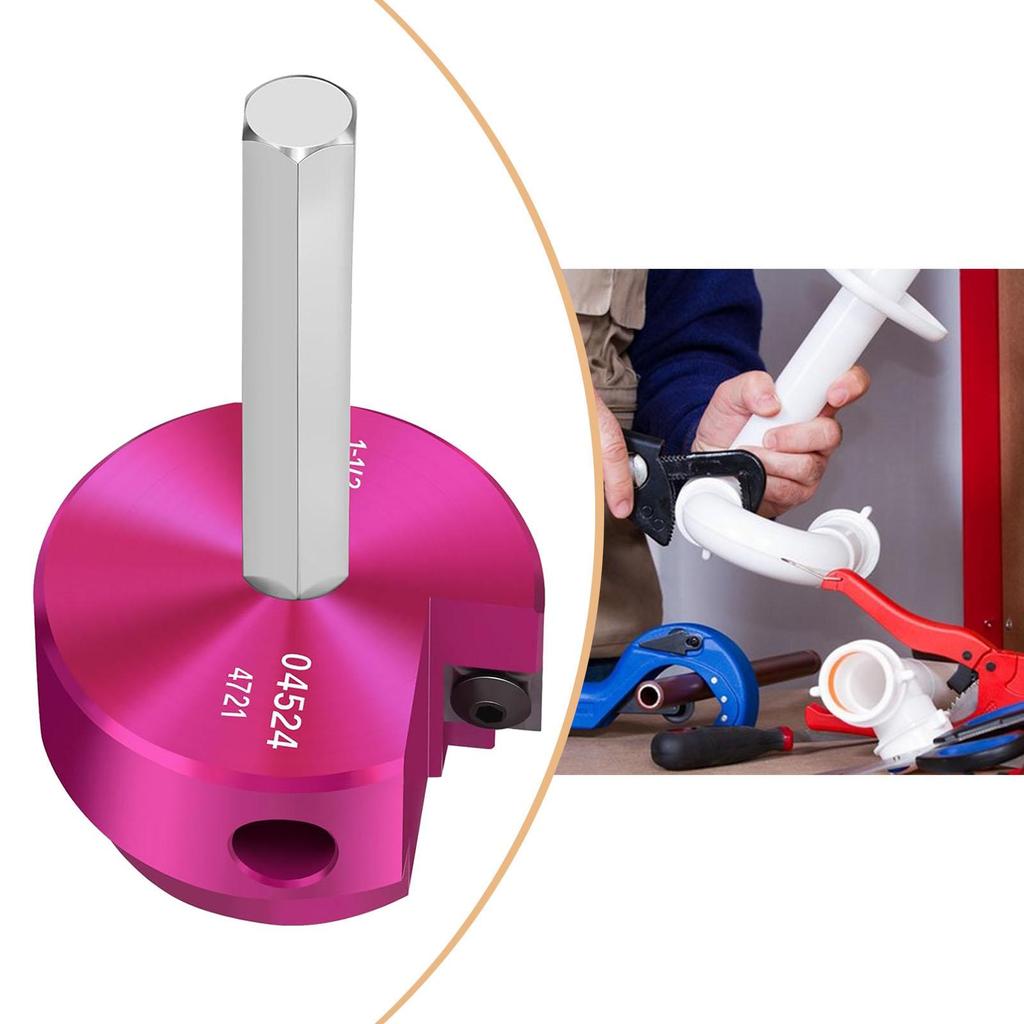 Heavy Duty PVC Pipe Reamer Tool for Pipe Fitting and Socket Expansion for Water Lines Installation