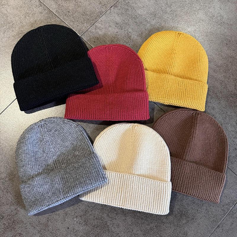 Knitted Beanie Hat For Men Women Warm Winter Fashion Acrylic Earflap Cap For Outdoor Use