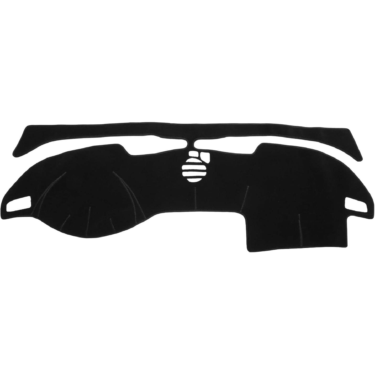 Car Dashboard Cover Mat Compatible for Buick Regal 2011-2016, Protective Polyester Black Center Console Interior Trim Dash Board Mat for Buick Regal 2011-2016