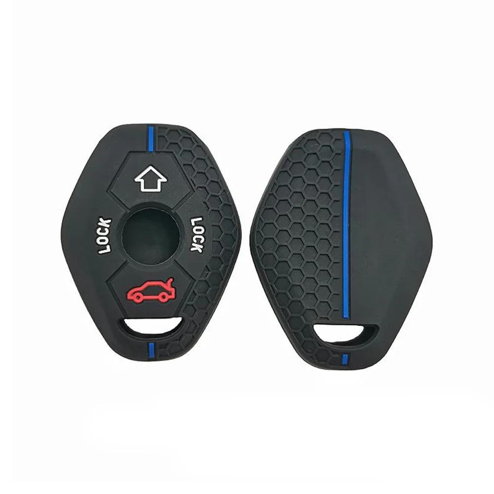 Silikon Fernbedienung Schlüsselhülle Für Bmw E46 E60 X5 E53 E63 E39 E38 X3 F83 Z3 Z4 M5 3 5 7 Serie 330i 325i Schlüsselhülle Autozubehör