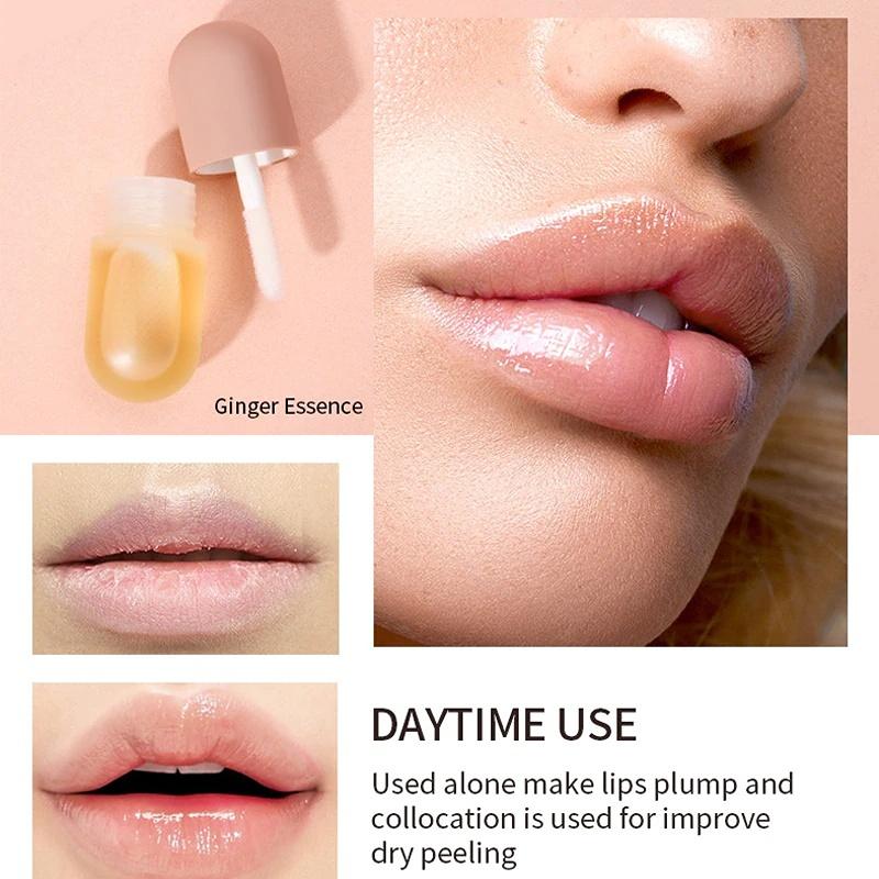 1PC Full Lips Plumper Oil Moisturizing Repair Thin Lip Line Reduction Cosmetics Sexy