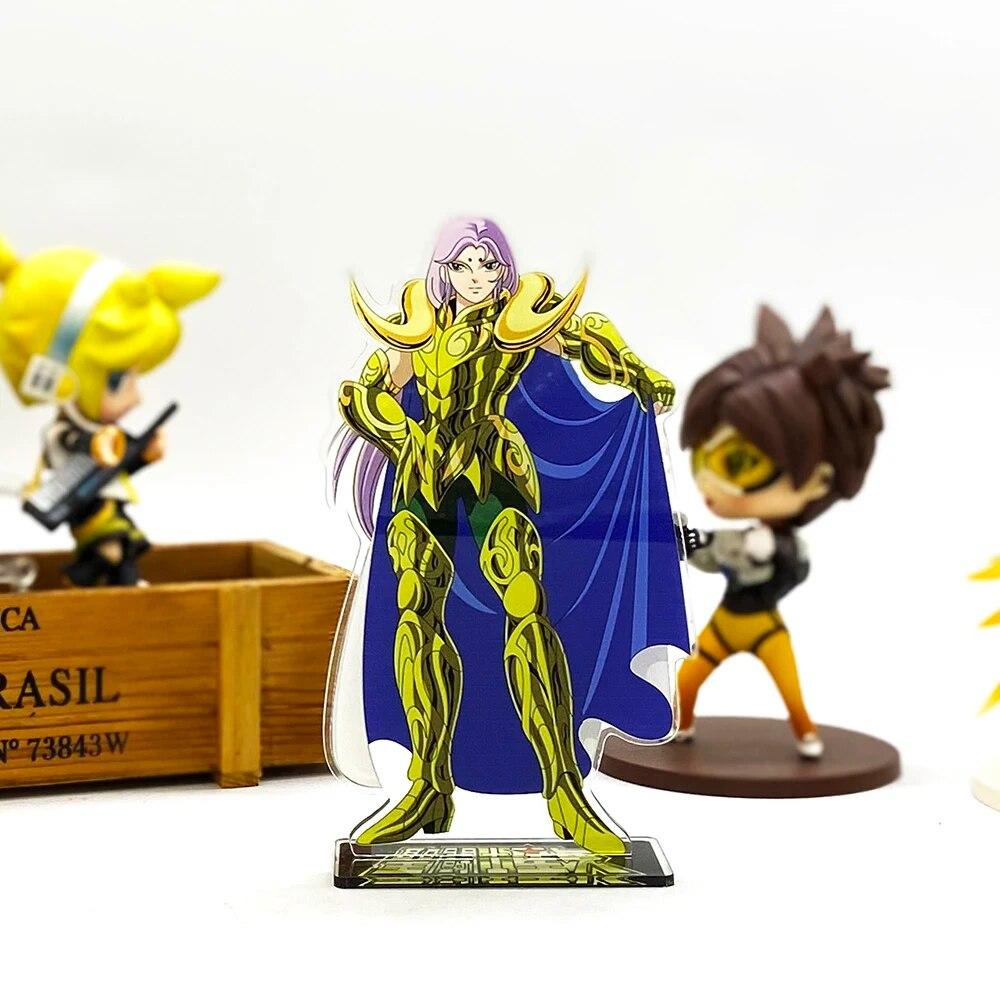 Saint Seiya Zodiac Aldebaran Mu Aiolia  Japanese acrylic stand standee toy figure