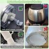 30/40oz Silicone Vacuum Bottle Bottom Anti-Slip Sleeve Cover Thermos Cup Protective Sleeve with Straws Plugs Sealing Lids