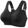 BlueBOA Sports Plus Front Molded Easy Size L Bra, Non-Slip, Front-Opening, Sweat-Wicking, Quick-Drying, Wireless, Sizes, Stretchy, Breathable,