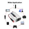 Car accessories with USB charger port DC 12V to AC 220V car inverter universal socket cigarette lighter plug/clip adapter switch LED indicator light