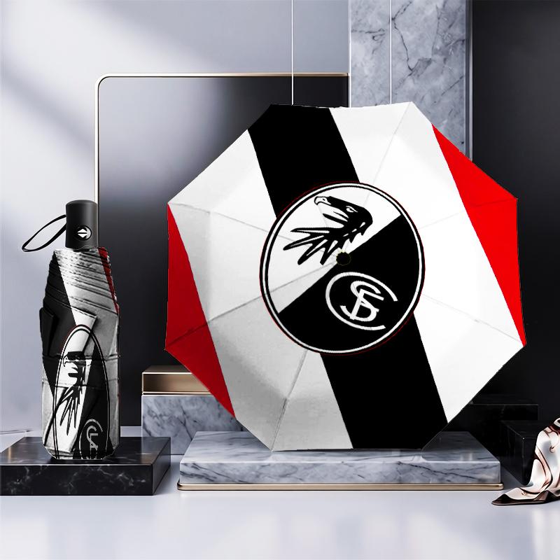 Eagle Symbol Frei-burg Football Umbrella 8-Frame for Travel, Camping, Casual Lightweight Portable Umbrella, Essential for Every Family Holidays Gift