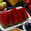 3D Simulated Fruit Fridge Magnet DIY Locker Kitchen Fridge Simulated Strawberry Watermelon Blueberry Boxed Food Magnetic Decoration Ornament