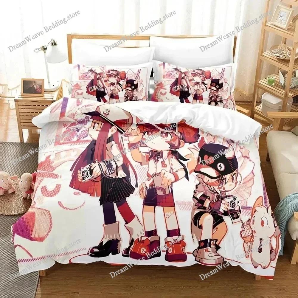 Anime Muse Dash Game Bedding Set Duvet Cover Bed Set Quilt Cover Pillowcase Comforter King Queen Size Boys Adult Bedding Set