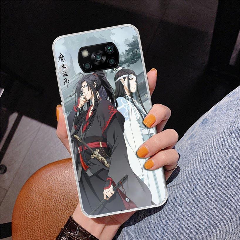 Anime Mo Dao Zu Shi Phnoe Case for Xiaomi Poco X5 X6 X7 Pro X4 Gt F7 Ultra M8 M7 Redmi 15C 15 13C 13 12C 12 Unique Cover Coque P