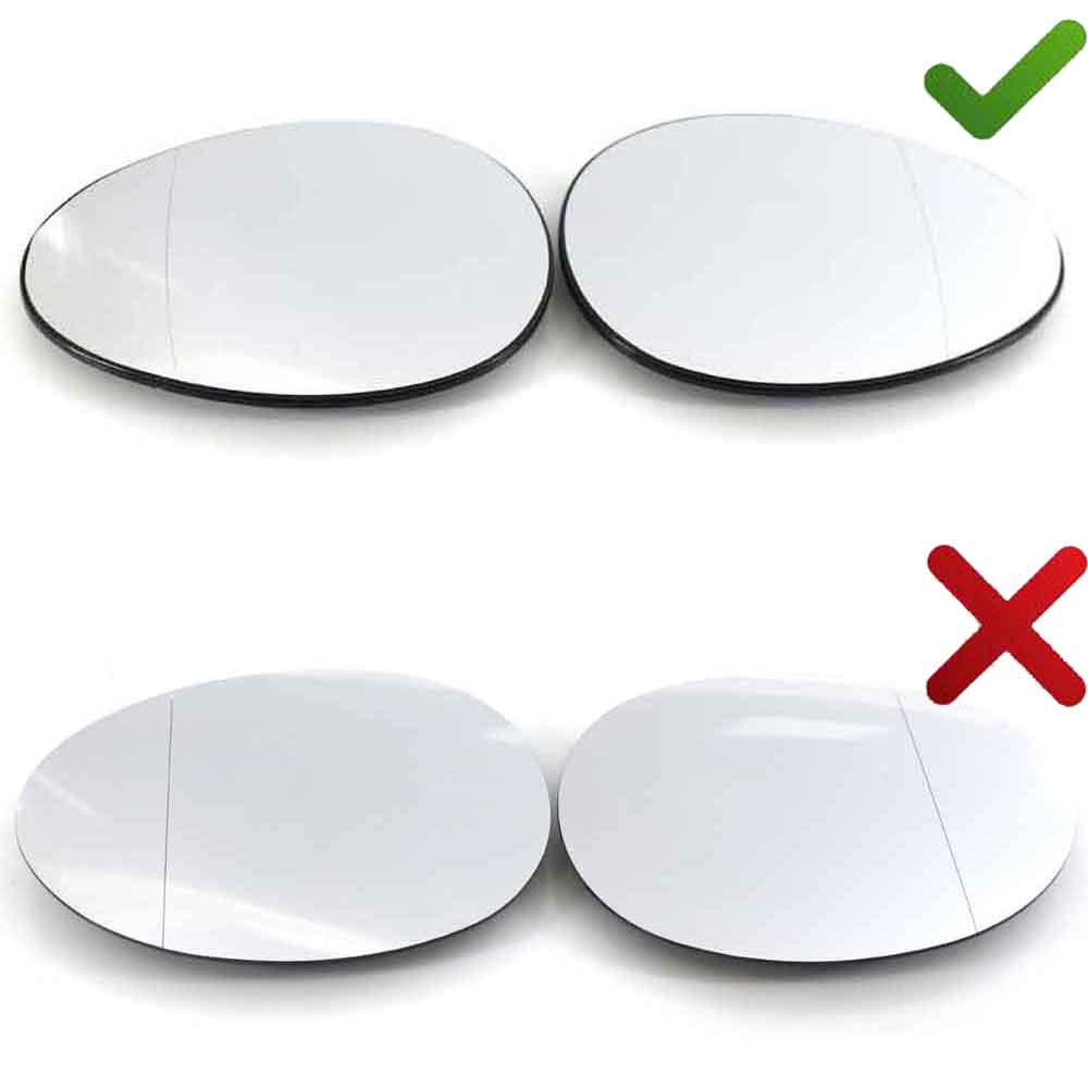 Left Right Car Heated Wing Rear Mirror Glass For BMW Mini R55 R56 R57 R58 R59 R60 R61 2007-2014 51162755625 51162755626