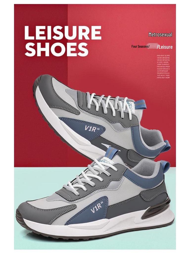 Pánské prodyšné síťované tenisky - Pohodlné, všestranné, ležérní běžecké boty se silnou podrážkou