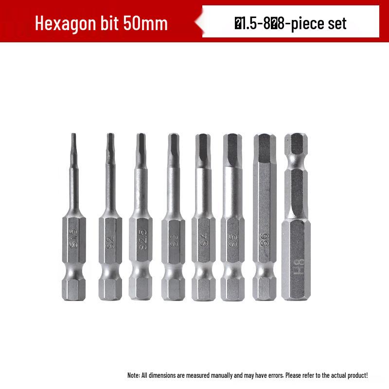 Magnetischer Elektrischer Schraubendreher Verlängerung Sechskant Bit S2 Schraubenschlüssel