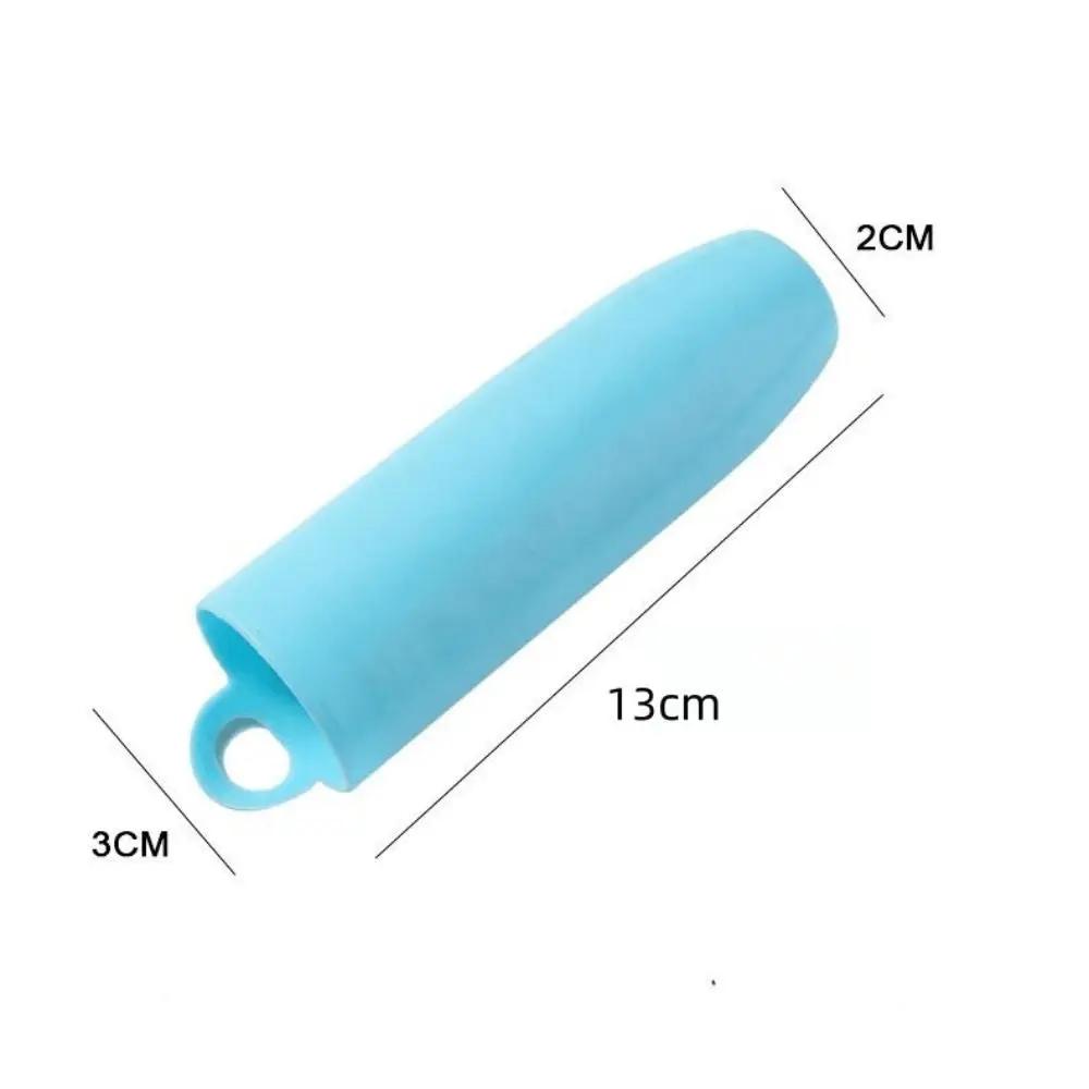 New Silicone Garlic Peeler Manual Blue Garlic Peeling Tools Convenient Gadgets Garlic Roller Stripper Household