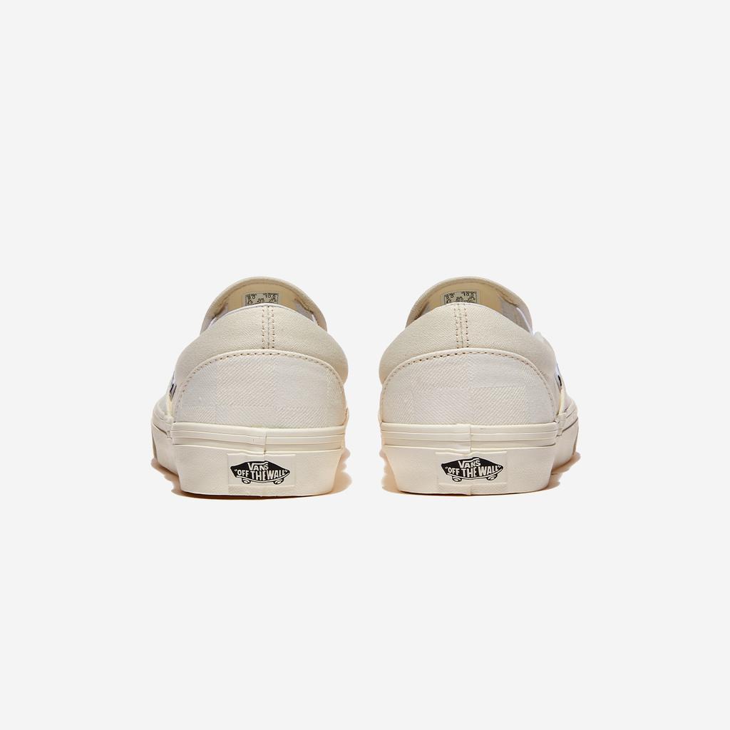 [Vans] Classic Slip-On - Mono Checkerboard White [VN000D5PCJA] [Shipped from Korea] 100% Authentic