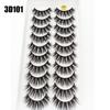 Eye Makeup Tools Multilayered Effect Lash Extension 3D Mink Hair Full Volume Thick False Eyelashes