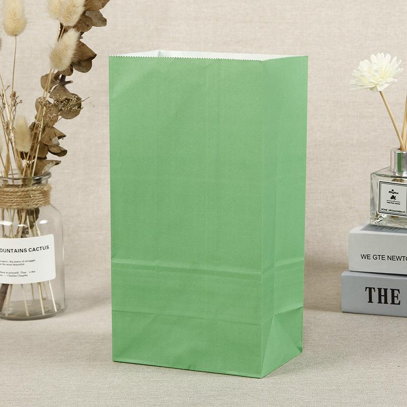 10/20/50pcs Paper Candy Bags Food Packaging Paper Bag Gift Bags Baby Shower Birthday Wedding Party Decoration Paper Craft Bags