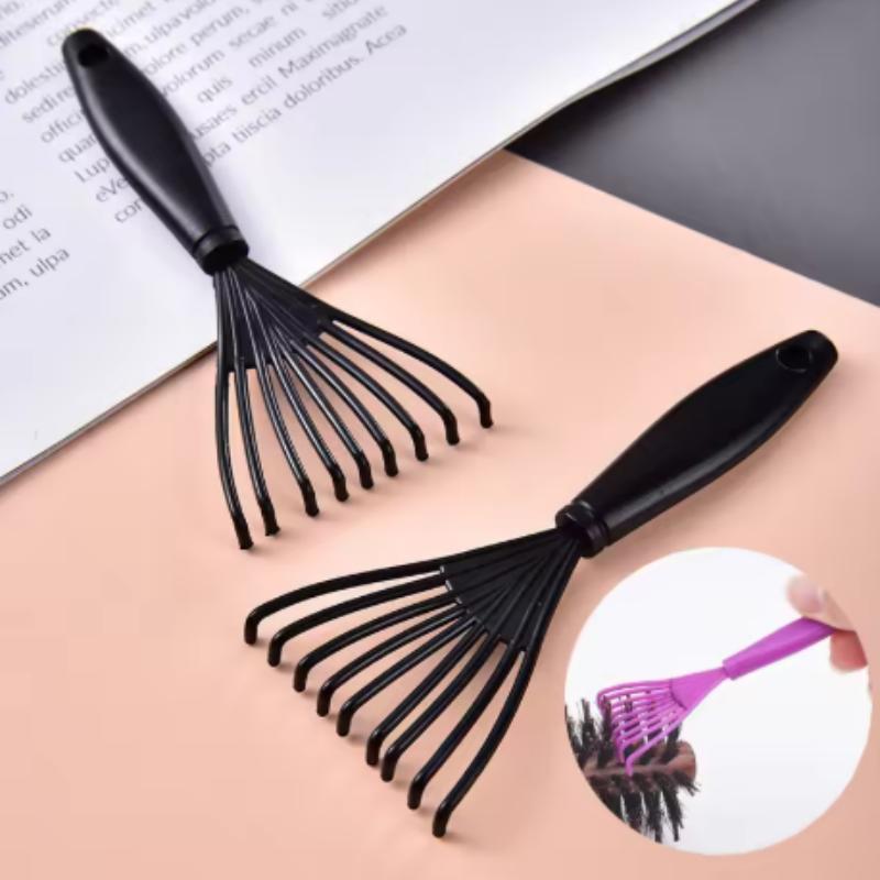 1/3/5/10pcs mix Comb Hair Brush Cleaner Plastic Handle Cleaning Remover Embedded Hair Brush Cleaning Tool