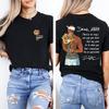 Dear Mama Tupac Memorial Graphic Double Sided Tribute T shirt