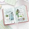 Basic Grid Pattern Memo Pads Moonlight Wish Book Series DIY Journal Decor  School Office