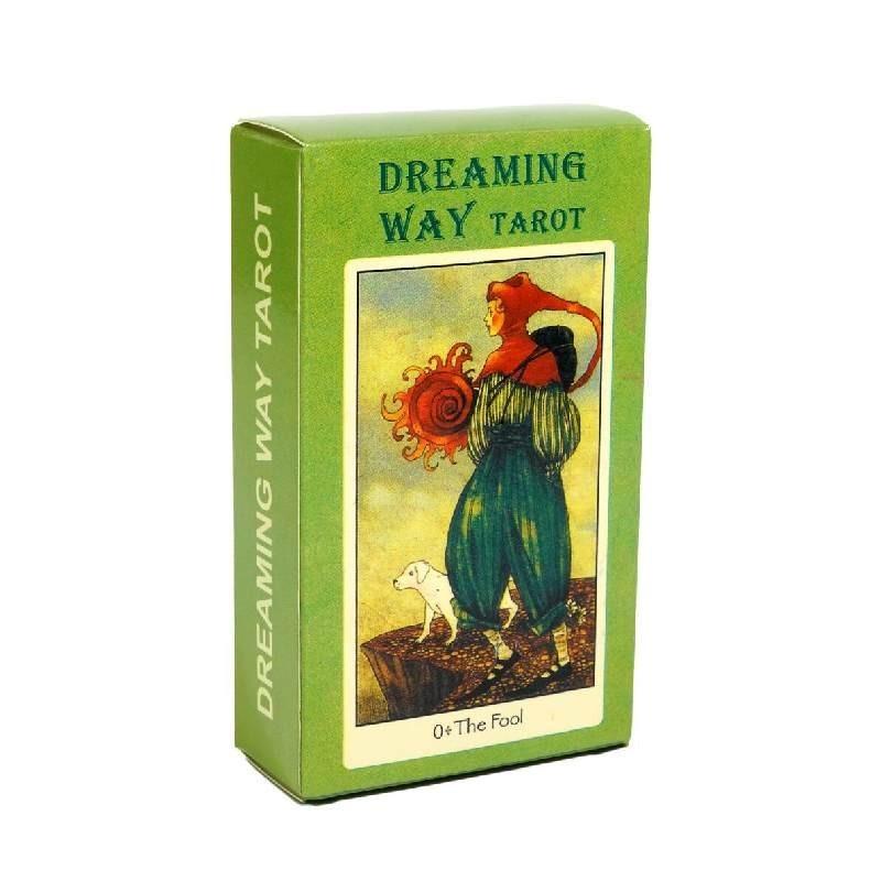 Premium Copper Paper Green Glyphs Lenormand Tarot Cards For Insightful Readings