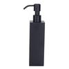 Flacone Pompa in Acciaio Inossidabile 304 Nero Flacone Doccia Dispenser Sapone Bagno Lavanderia Cucina