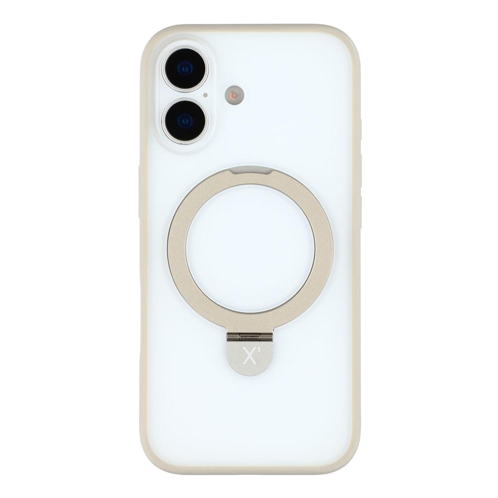 For iPhone 17 Case Metal Kickstand TPU PC Phone Back Cover