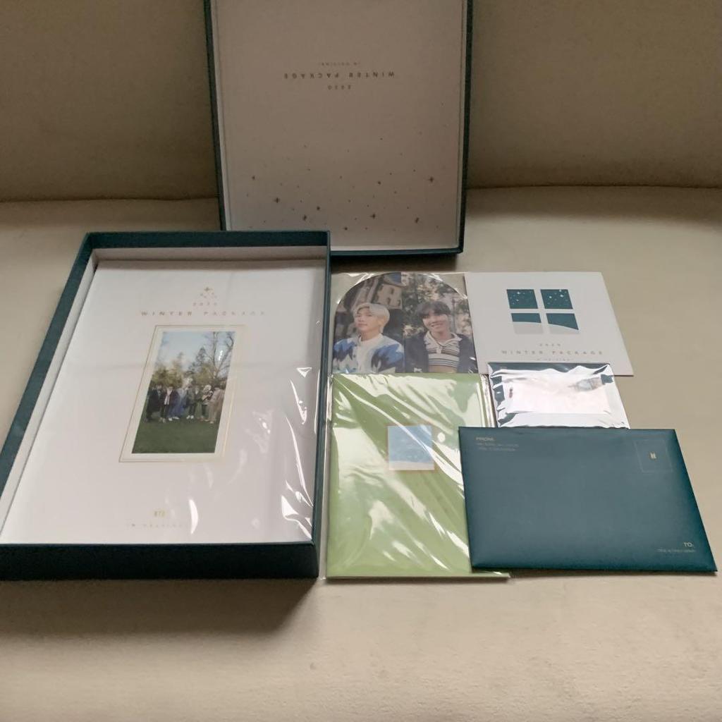 [USED] BTS 2020 winter package DVD Seagreen with Japanese subtitles