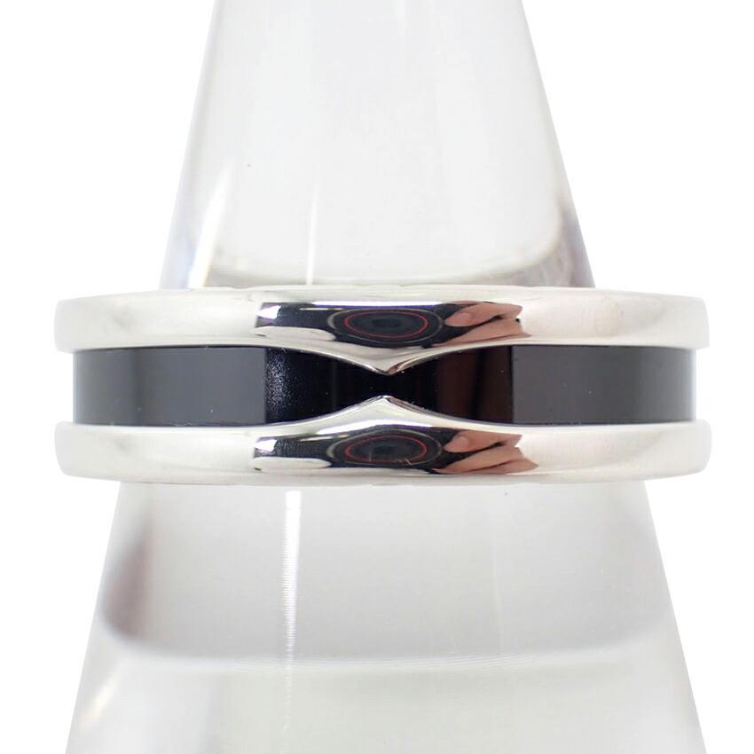 [Pre-owned] BVLGARI 925 Ceramic Save the Children Ring / Size 21 / J51-3