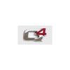 3D ABS Car letter Badge Sticker Logo Rear Trunk Emblem Auto Accessories For Alfa Romeo 147 156 Q2 Q4 Ti Veloce Giulia Stelvio fw6