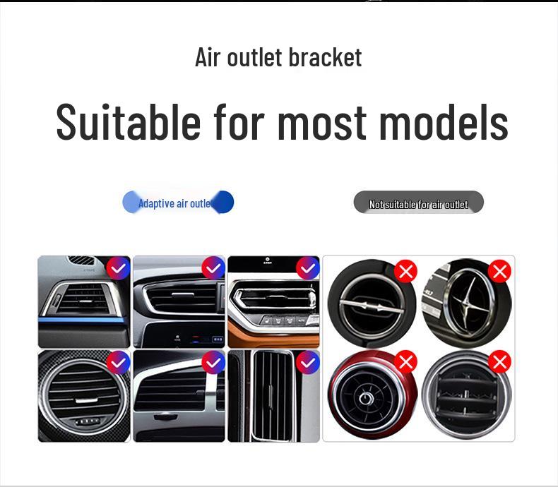 Fully Automatic Multifunctional Car Air Vent Phone Holder with Perfume Aroma Spray