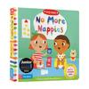 Original English Book Goodbye Diapers, Children's Behavior Habit Development Picture Book, Cardboard Flip Operation Book
