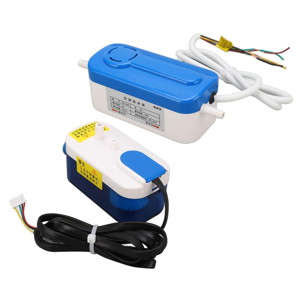HVAC Condensate Pump Drain Mini Split Portable Automatic for Air Conditioner AC110‑240V 24L h for Furnace Dehumidifier