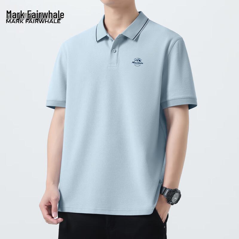Mark Fairwhale Men s Loose Fit Pique Polo Shirt M