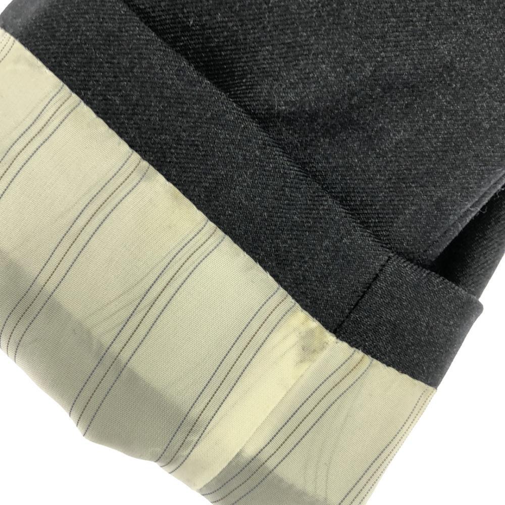 Aquascutum Made In Japan 100% Wool Suit Setup 92A5 Charcoal Gray Men's Used