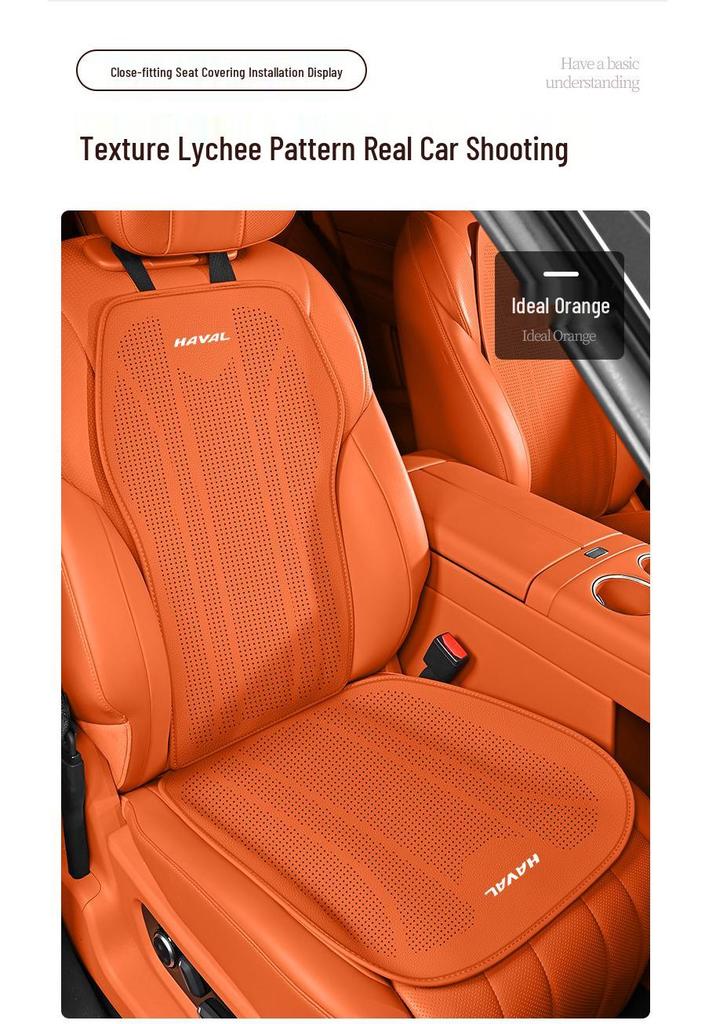 Ultra-Thin Seat Cushion for Great Wall Haval Models: Big Dog, H5, H6, Chitu, Xiaolong, Chulian, Kugo, Shenshou, M6, H9, F7