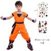 UPENC Dragon Cosplay for Son Goku and Goku Halloween Popular Martial Arts Kame Sennin Cultural Includes Tattoo Gift Kids, Characters, Costume, Kids'