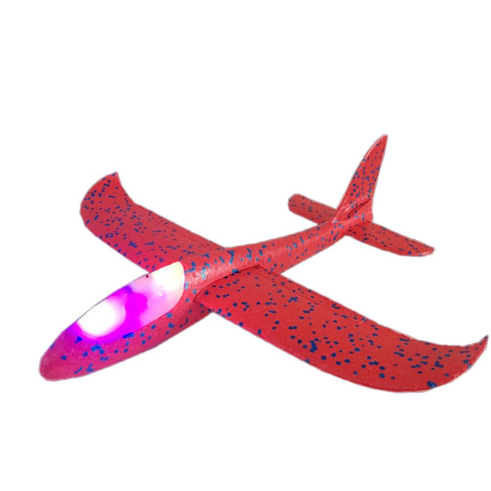 48cm Manual Outdoor Airplane Toy Hand Launch Glider Aircraft Children Kids Gift