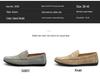 Men's Large Size Leather Slip-On Moccasin Loafers