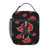 Custom Uchiha Sasuke Resuable Lunch Box for Women Leakproof N-Narutoes Thermal Cooler Food Insulated Lunch Bag Office Work