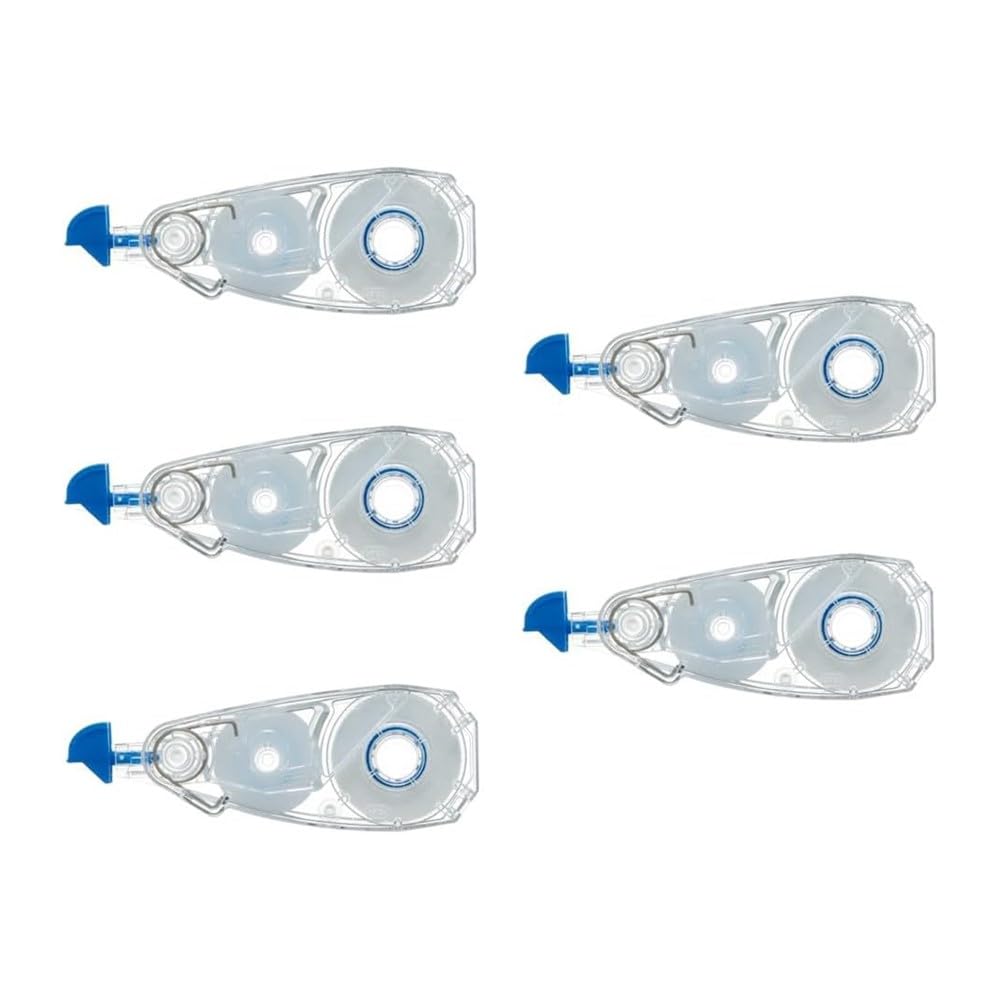 Tombow Pencil MONO Air CAX Correction Tape Cartridge 6mm for (Refill CT-CAX6) 5-pack CT-CAR6-5P