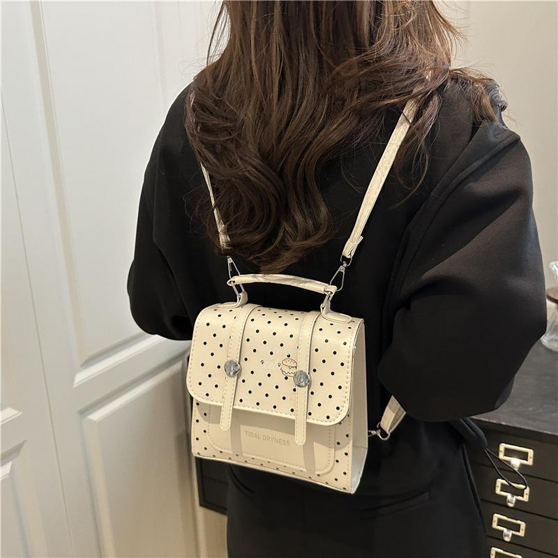 Schoolbag Foreign Style Personality Simple Fashion Backpack Autumn and Winter New Bag 1011 Trend Casual Women Niche Backpack