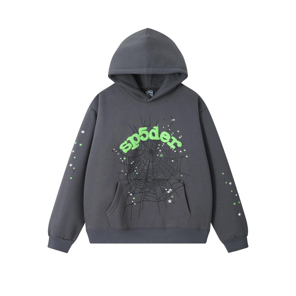 Young Thug Style Foam Letter Hoodie - Pink Hip-Hop Sweatshirt for Couples