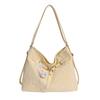 Polka Dot Bag Women's 2026 New Spring Casual Fashion Super Fire Class Commuter Tote Bag Large Capacity Shoulder Bag