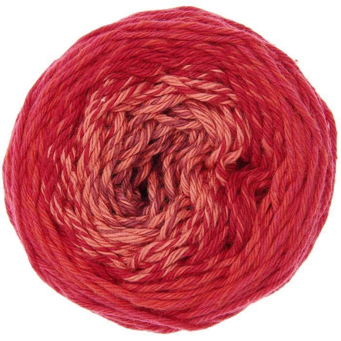 Ball of Wool - RICO DESIGN - Spin Spin - 50 G - 115 M - Color Red