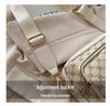 2025 Vintage Women's Multi-Compartment Crossbody Bag with Letter Print