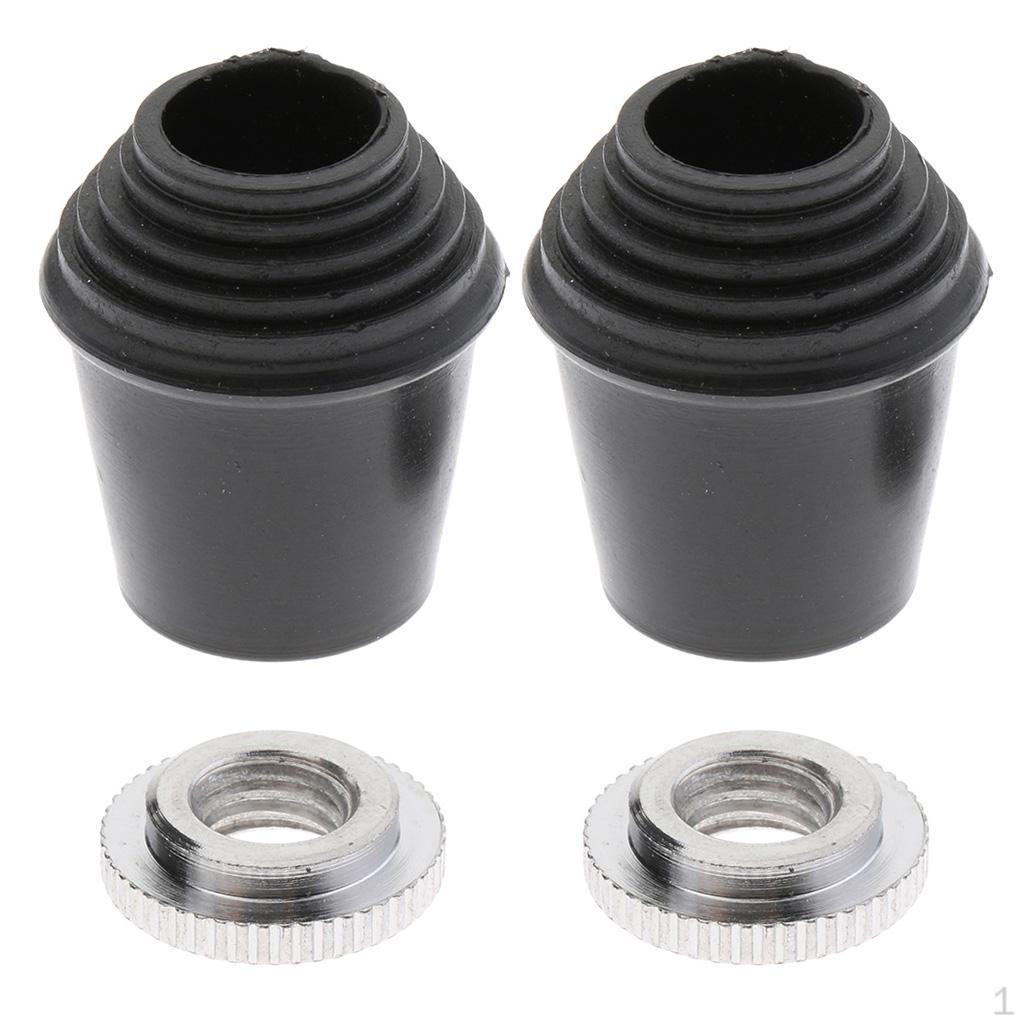 

2 Комплекта Резиновых Ножек для Напольного Тома, Ножки, Аксессуар для Ударных Инструментов