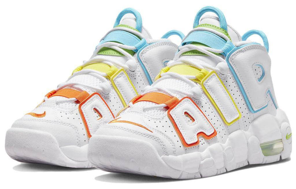 Nike Air More Uptempo White Multi-Color GS FJ4624-100