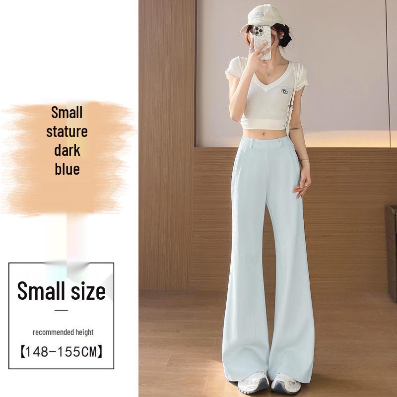 2026 Spring Slimming Micro-Flare Low-Waist Casual Petite Wide-Leg Sweatpants 2XL