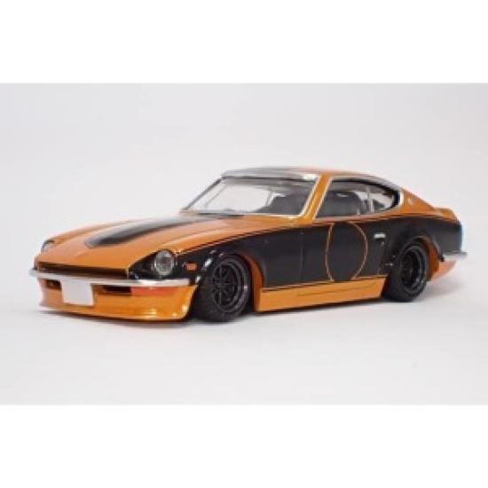 BoostGear Custom AOSHIMA Scale Model Grand Champion 14th Edition Japan 2DrSP S30 Fairlady Z SP Set of 2 Completed Cars 1/64 Kit (4) & (5) -